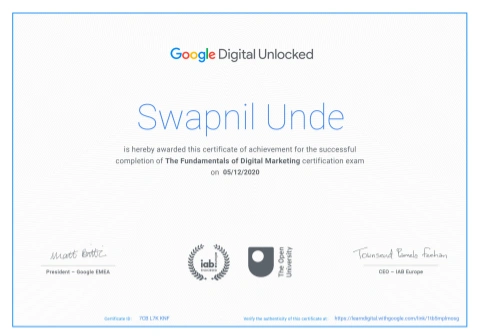 The Fundamentals of Digital Marketing